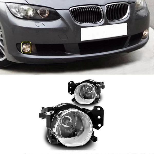 Sumuvalokokoonpano - 3 5 6 -sarjan E60 E61 E90 E91 E63 E64 X3 E83 etupuskurin sumuvalo 63176910 Black