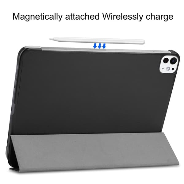 iPad Pro 11 2024 Deksel Tri-Fold Svart 235