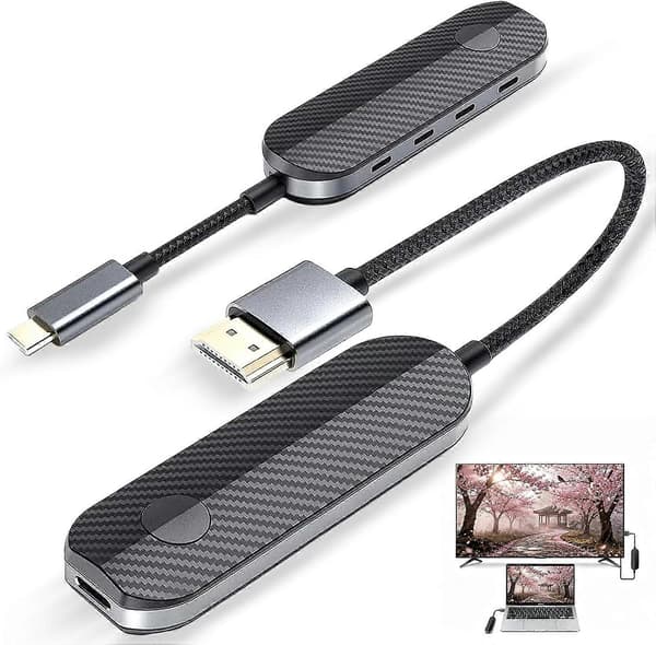 2026 Wireless HDMI Transmitter and Receiver - iShare iOS Wireless HDMI Display Adapter