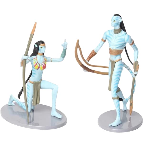 Avatar figur set anime actionfigur set prydnad dekoration 6 st