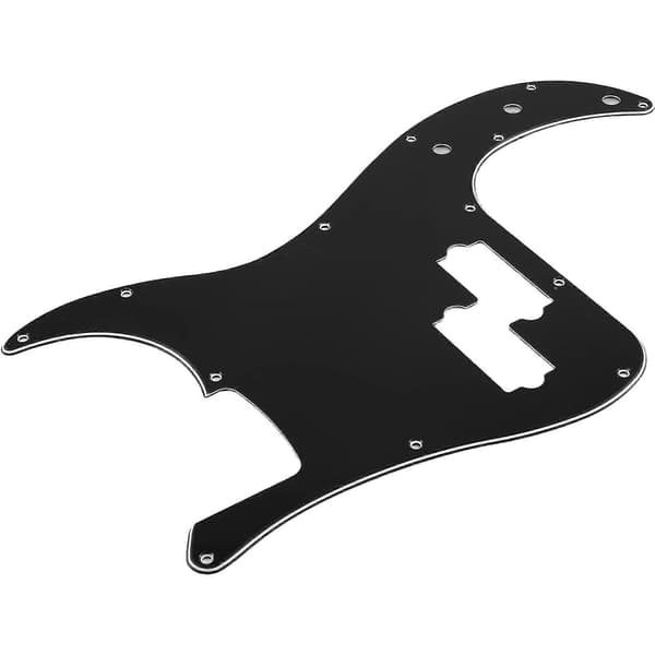 Bas Pickguard til PB Bas, Tilbehør til musikinstrumenter Black
