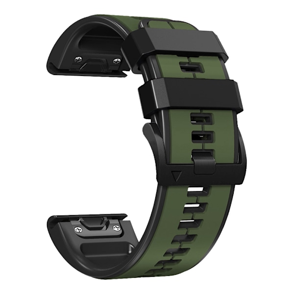 22 26mm Silikone Urrem Til Garmin Fenix 7x 6 5 6X Pro 5X Plus Fenix 3HR Quick Release Håndledsrem Til Garmin Enduro 2 Rem C 26mm width strap