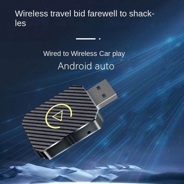 2-in-1 CarPlay Box Android Auto -muunnin langaton CarPlay-auton Android Smart Box langaton sovitin autosovitin
