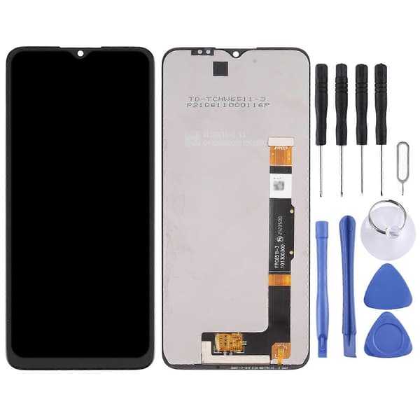 KOMPATIBEL LCD-skærm og Digitizer Fuld Samling Til TCL 30E / 30 se Til TCL 30E / 30 se (Original) Not Specified