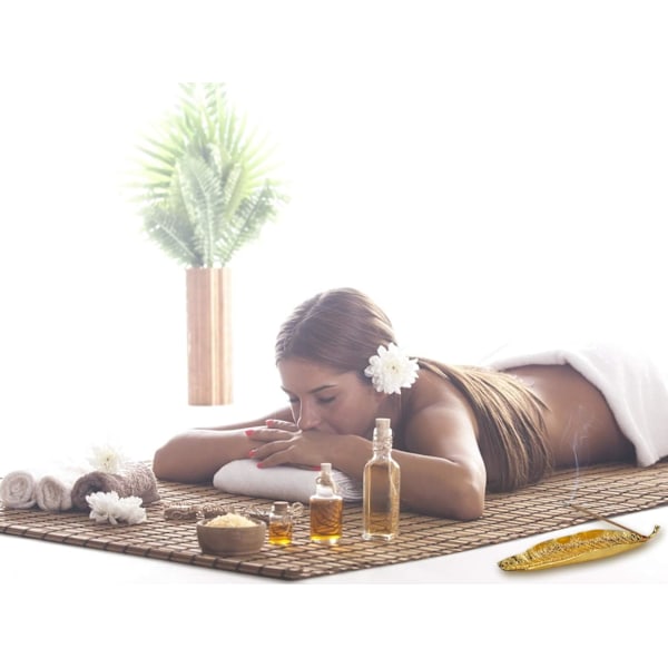 (Guld) Røgelsespindholder - røgelsespindholder hylde - meditation - aromaterapi - ritualer - Røgelsesbrænder - Røgelsespindholder - Røgelsespindholder