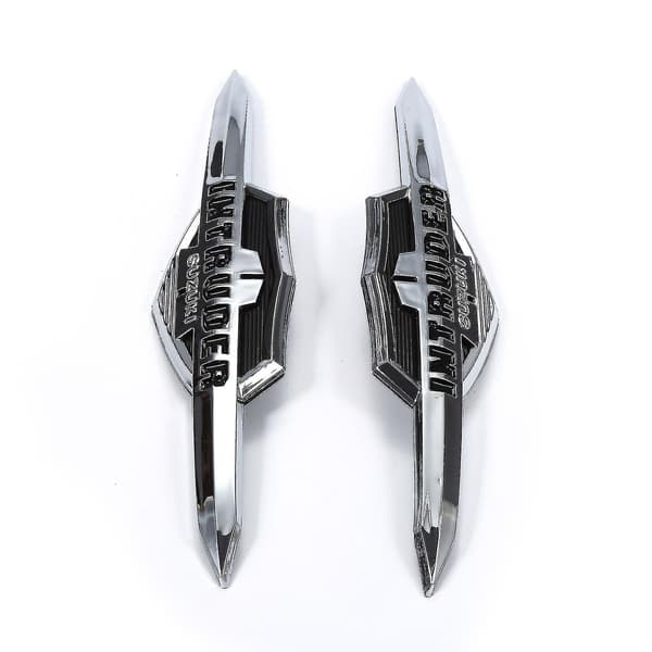 2 st Suzuki Intruder Plast Bränsletank Dekaler