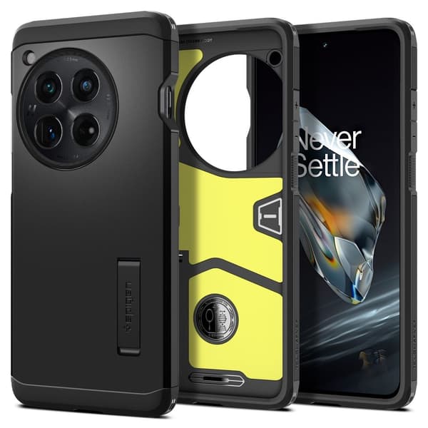 Spigen OnePlus 12 Shell Tough Armor Svart 90