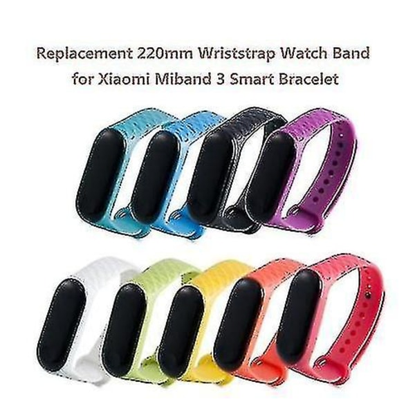 Watch på 220 mm armband för Xiaomi Miband 3 Smart Brac