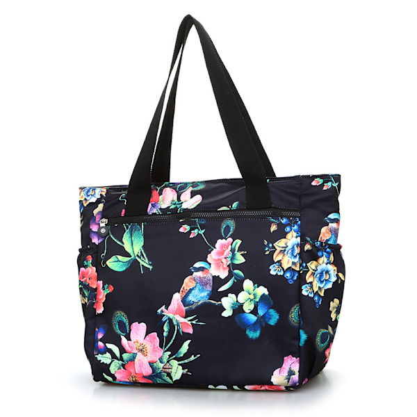Vattentät Oxford Canvas Väska för Kvinnor, Stor Resväska, Axelväska, Shoppingväska Pájaro de la suerte