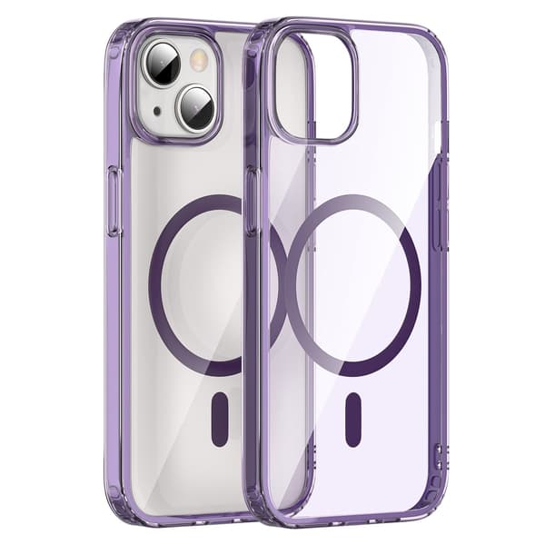 ColorPop iPhone 14 Deksel CH MagSafe Transparent/Lilla 34