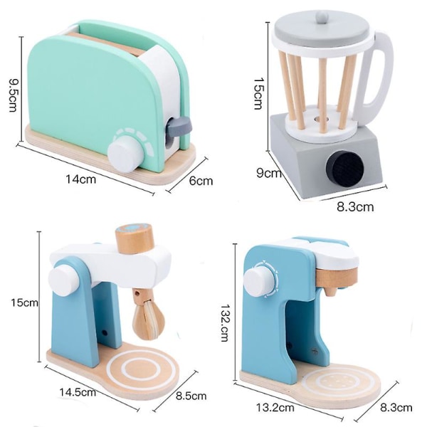 Barnsimulering köksleksaker kök brödrost juicepress set leksaker för barn leksaker Coffee machine