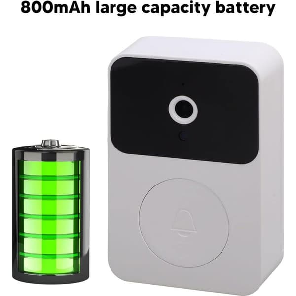 Wireless Doorbell with Camera, Wireless Outdoor Doorbell, Support