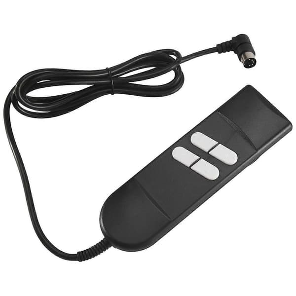 Elektrisk Sofafjernkontroll Erstatning, 5 Pin 4 Knapp Strømstol Fjernkontroll Erstatning for OKIN LIMOSS P