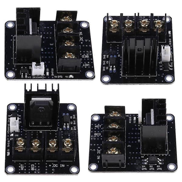 3D Printer Opvarmet Seng Strømmodul Med Kabel til Anet A8 A6 A2 Ramps 1.4