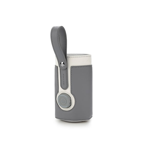 3 Temperaturjusterbar Bärbar Babyflaskvärmare, Bärbar Bil Reseflaskvärmare USB Mjölkvärmare Babyflaskvärmare gray