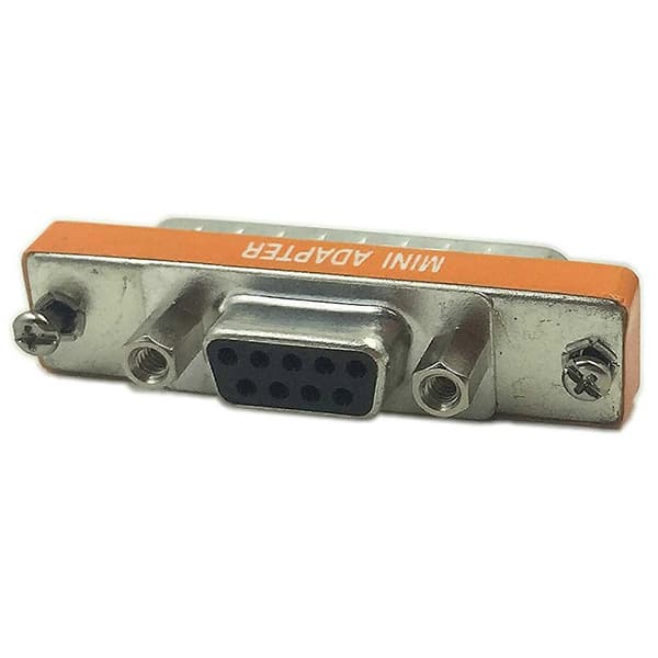 DB9 hun til DB25 han Mini seriel port kabeladapter kønskifter