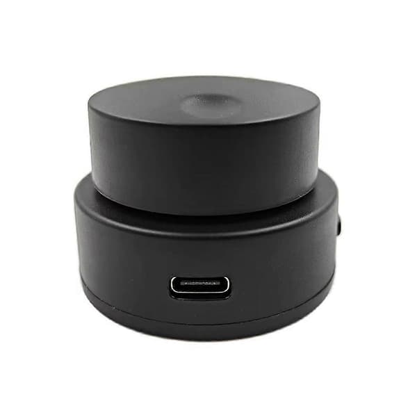 USB volumkontroller USB kablet + Bluetooth multimediekontroller tilpasset lite tastatur volumjustering Black