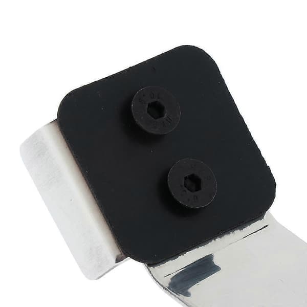 Rustfrit stål scooter flex bremse 100mm/110mm scooter tilbehør sort Silver