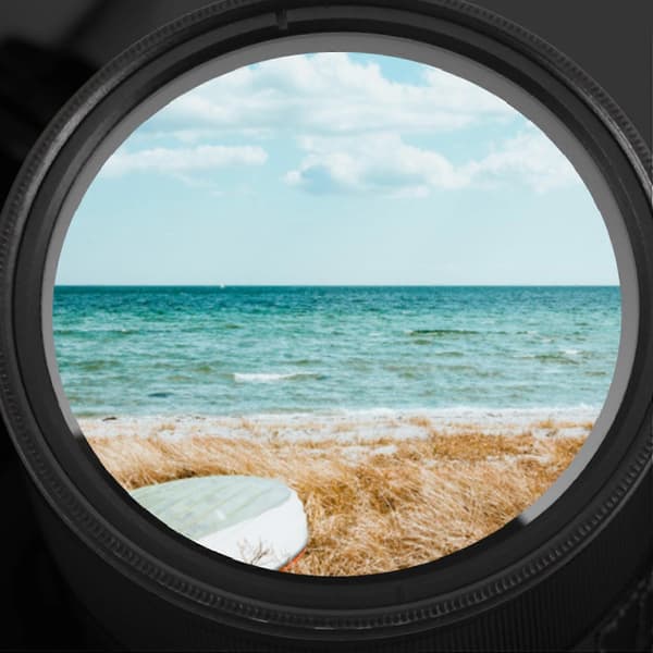 ND2-400 Neutral Density Fader Variabelt ND-filter Justerbart 49 mm filter til kameralinse