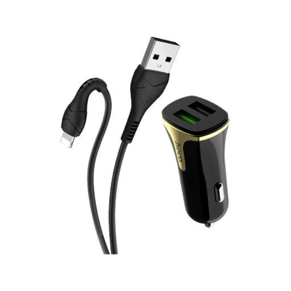 Adaptador de Isqueiro HOCO Z31 (Lightning - Amarelo)