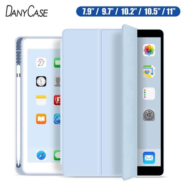 Til 2021 iPad Pro 11 Smart Cover med blyantholder - Svart