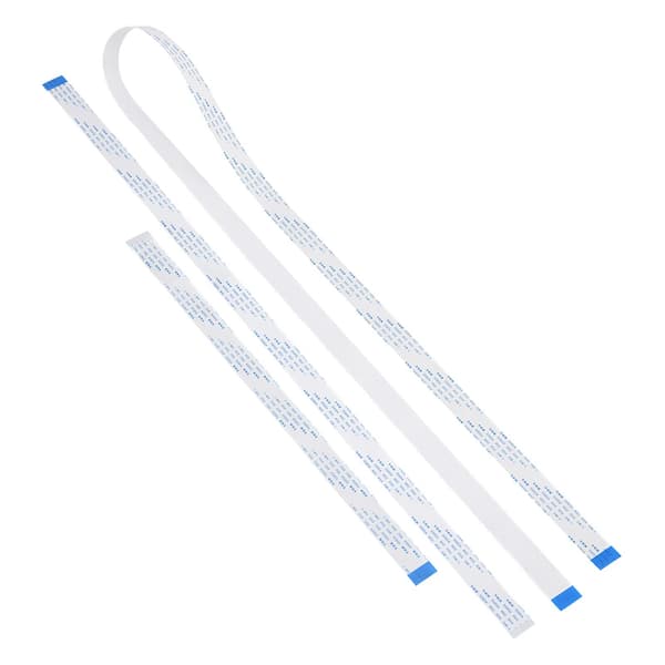 Fictory FFC-kabel 3-pack FFC Platt Flexibel Kabel, 15 Stift, 30cm, 50cm, 100cm, Kamerakabel för Raspberry Pi-modul