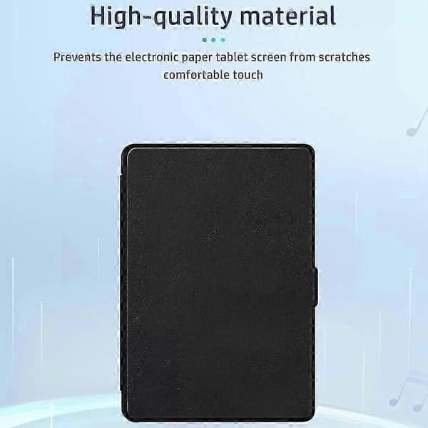 Slimshell-deksel for 7\" Kindle Paperwhite (12. generasjon) 2024 PU-deksel black