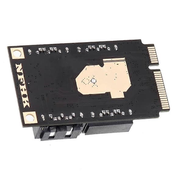 -Speed 3.0-adapter Effektiv datastyring: Mini PCIe til 4 porte 3.0-adapter Black
