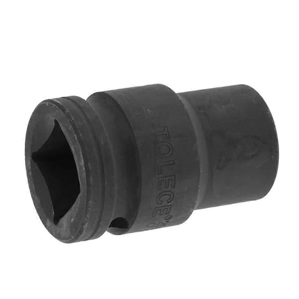 Kraftig 20 mm metrisk slagnøgle med 3/4 tommer drev, 12-punkts, sort