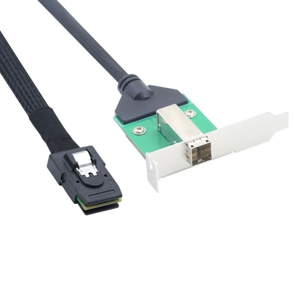 Ekstern dataserverkabeladapter Mini SAS HD SFF-8644 til Mini SAS SFF-8087 36P hann