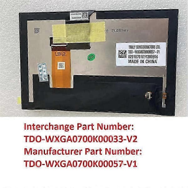 Jeep Compass 2017-2020 7 tommer Uconnect Touch Screen Display Udskiftning As Shown