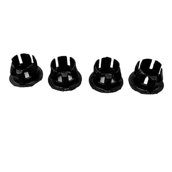 51418200729 4 stk. bildørpanel låseknap bøsning trimring til BMW E46