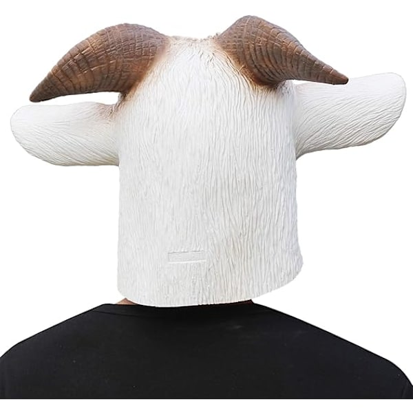 Deluxe Halloween Kostymfest Latex Djurhuvud Mask Get