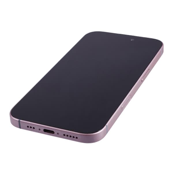 For iPhone 16 Black Screen Fake Mobile Phone Replica Model Non-Functional Dummy Smartphones