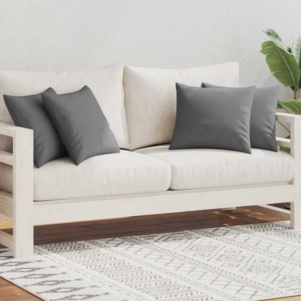 Maison Exclusive - Ulkotyynysarja 4 kpl 45 x 45 cm Harmaa