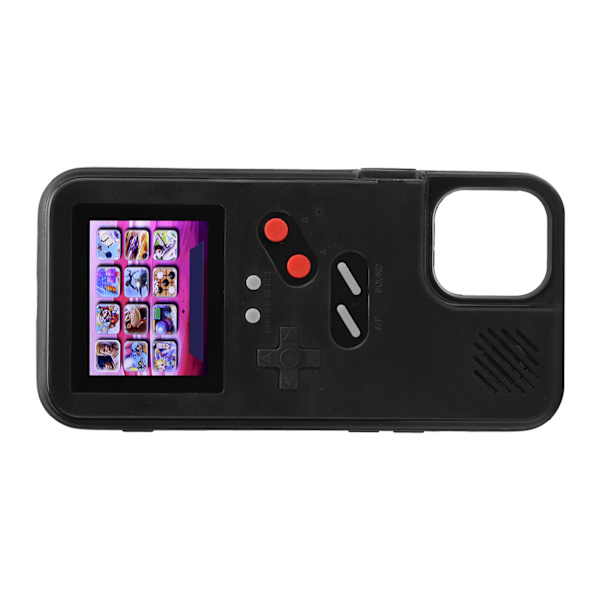 2 in 1 Handheld Game Console Phone Case Protective Shell for iPhone 12 Pro Max Black