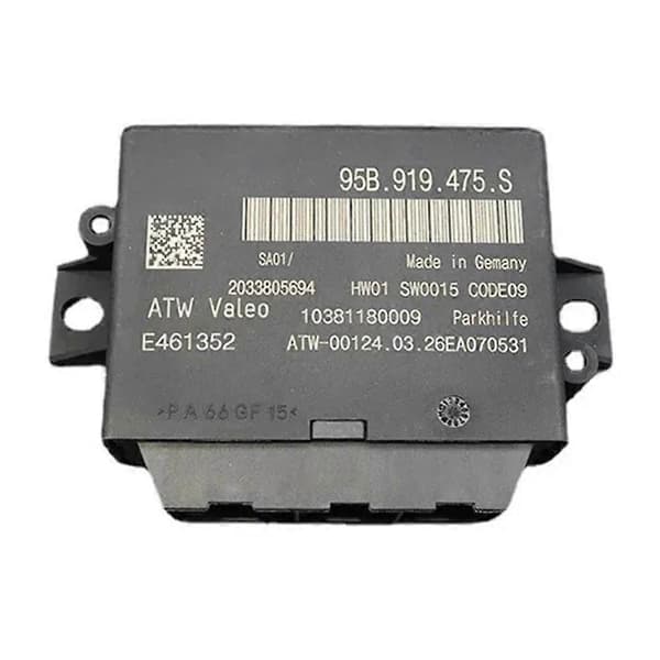 95B919475S, 95B 919 475 S Parkeringsassistent Kontrollenhet Ryggeradarmodul for 982 718 982C 718 Black