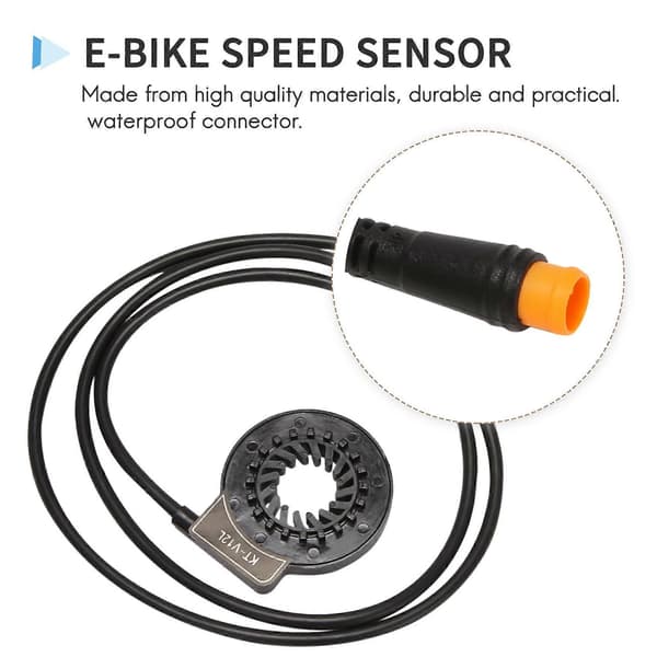Elektriske sykler PAS-sensor E-sykkel vanntett konverteringssett Deler E-sykkel Pas System Assistent Sensor black