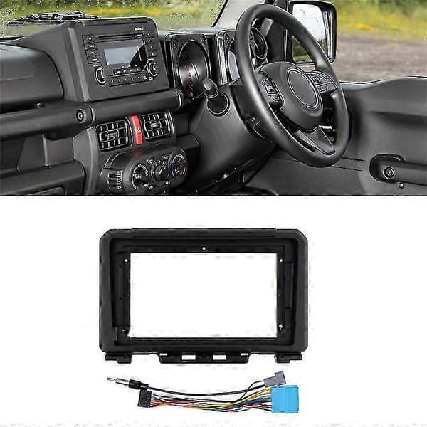 9 tommer bilradio frontpanel til Suzuki Jimny JB64 2018-2020 stereo rammeplade adapter montering DaEdition 0711 5 5