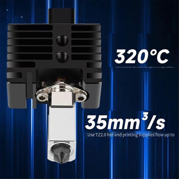 För Bambu Lab Hotend med munstycke för Bambu Hotend Cht-munstycke för Bambu Labs P1S X1 Carbon P1P Termistor Skrivhuvud