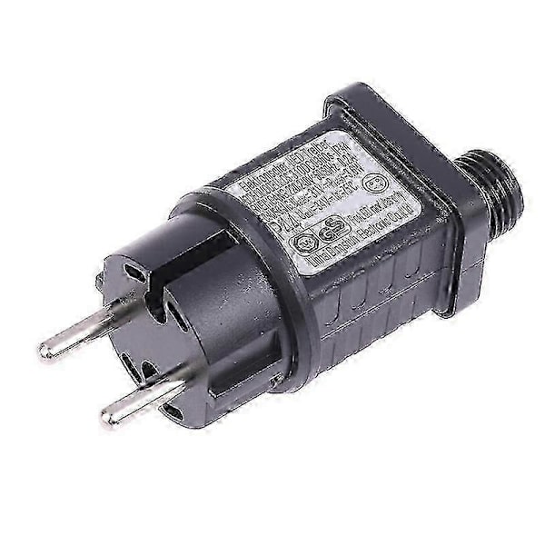 Vanntett IP44 LED Timer Strømadapter med Transformator og 3.6W 31V Lysforsyning black