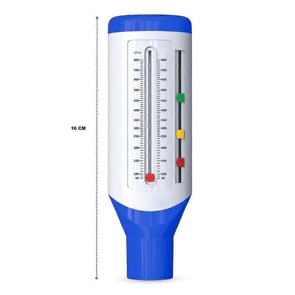 Mekanisk håndholdt strømningsmåler Anemometer Luftstrømhastighetstester for PEF