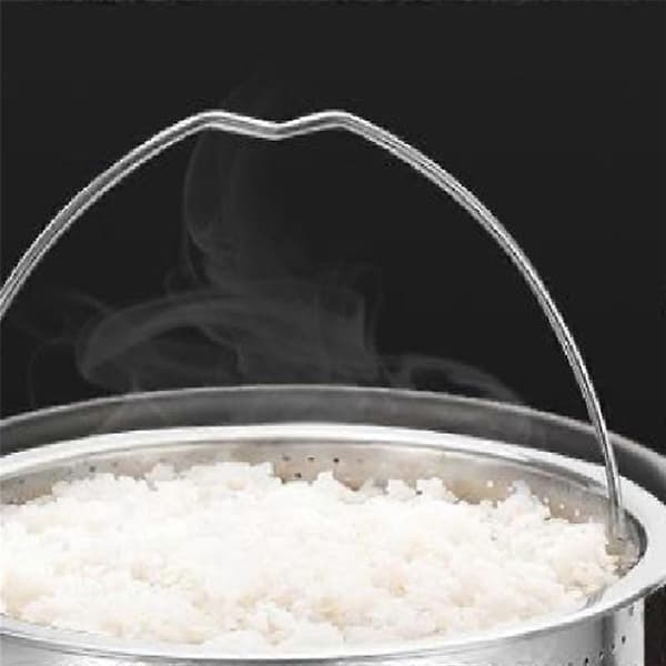 Dampkurv Riskoger Dampkoger til Instant Cooker med håndtag