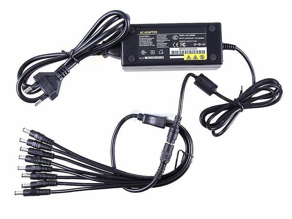 Til CCTV Strømforsyningsadapterboks Til CCTV Overvågningskamera System WS29373