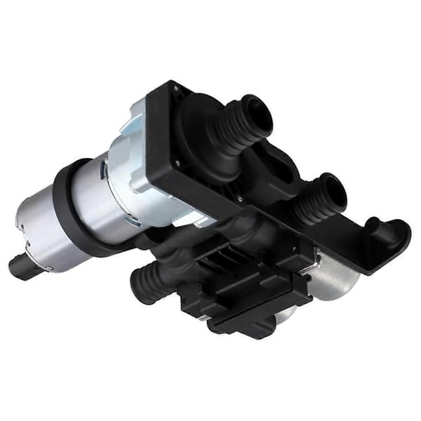 Ny i kartong värmekontrollventil med extra vattenpump 64118374994 för BMW 5 7-serie E38 E39 E53 Silver  Black