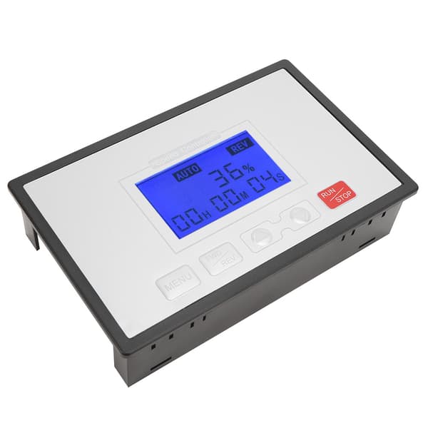 60A 10-55V DC Børstemotor Hastighedsregulator Digital LCD Langsom Kørsel/Stop Timer Reversibel