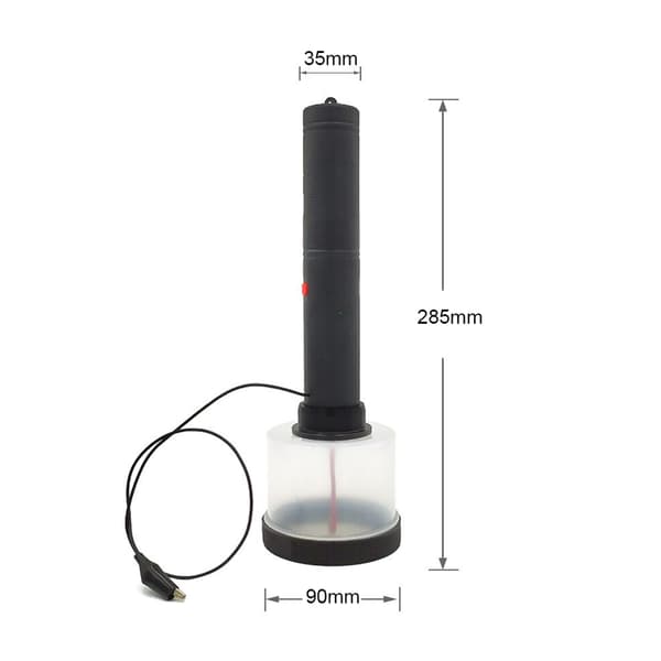 ABS Mini Static Grass Flocking Applicator with Non-Slip Handle for DIY Scenic Modeling Sand Table