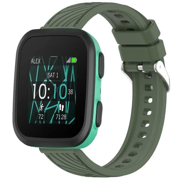 Silikonklokkereim for Garmin Bounce Dark green