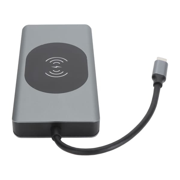 13-i-1 USB C-hub med dockingstation og kortlæser