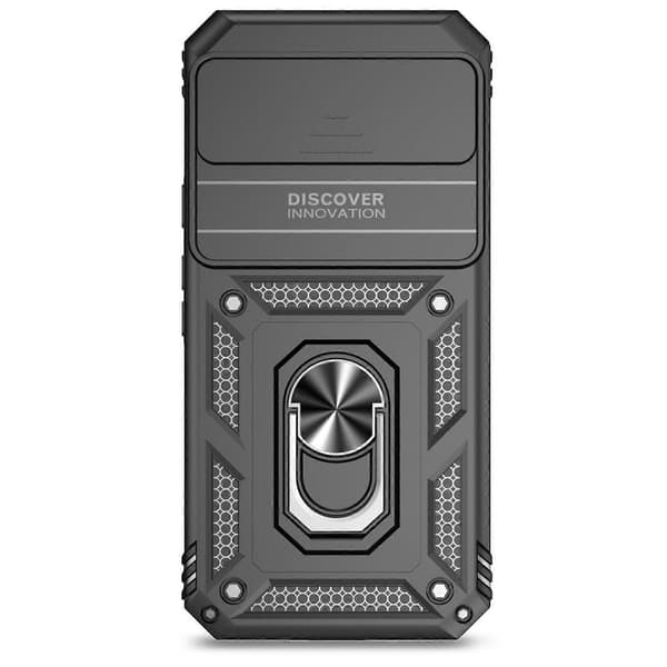 Telefondeksel med skyvbart Camshield-holder Black For Google Pixel 9 Pro XL